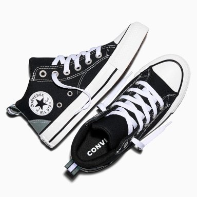 ZAPATILLAS NIÑO CONVERSE URBANAS NEGRO CHUCK TAYLOR ALL STAR MALDEN STREET - 4
