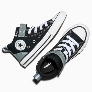 ZAPATILLAS NIÑO CONVERSE URBANAS NEGRO CHUCK TAYLOR ALL STAR MALDEN STREET EASY-ON - 4