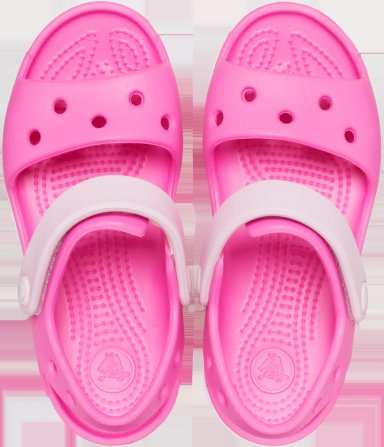 SANDALIAS NIÑO CROCS ROSADO BAYABAND SANDAL - 4