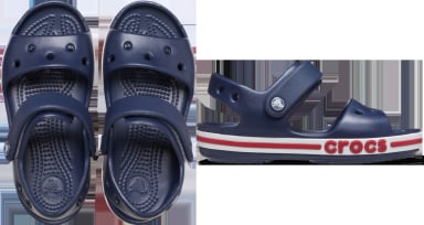 SANDALIAS NIÑO CROCS AZUL BAYABAND SANDAL - 5