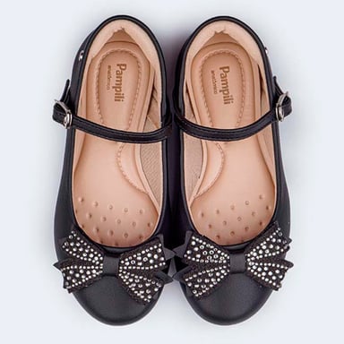 ZAPATOS VESTIR NIÑA PAMPILI NEGRO M100.556.000.0080 - 3