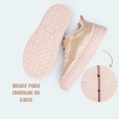 ZAPATILLAS NIÑA PAMPILI CASUALES NUDE M767.014.000.5095 - 4