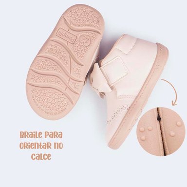 BOTINES NIÑA PAMPILI NUDE M768.002.000.4792 - 4