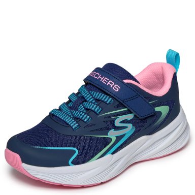 ZAPATILLAS NIÑO SKECHERS URBANAS AZUL MICROSPEC TREAD - 3