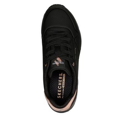 ZAPATILLAS NIÑA SKECHERS URBANAS NEGRO UNO GEN1 - 4