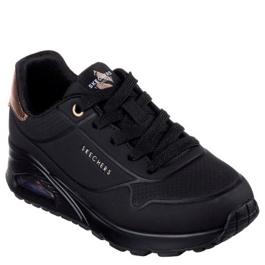 ZAPATILLAS NIÑA SKECHERS URBANAS NEGRO UNO GEN1 - 2
