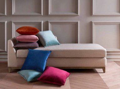 COJIN RIPLEY HOME VELVET MARRON 45X45 CM - 4