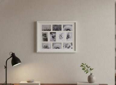 MARCO FOTO RIPLEY HOME MULTIFOTO X 10 UN BLANCO 50X65CM - 2