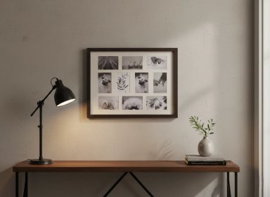 MARCO FOTO RIPLEY HOME UN NOGAL 50X65CM MULTIFOTO X 10