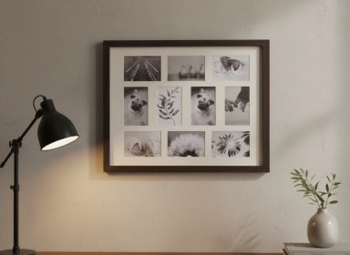 MARCO FOTO RIPLEY HOME UN NOGAL 50X65CM MULTIFOTO X 10 - 2