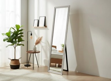 ESPEJO DE PIE RIPLEY HOME WASH RECTANGULAR MADERA 160X40 CM