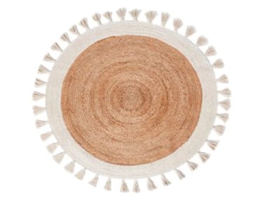 ALFOMBRA RIPLEY HOME REDONDAS JUTE 180 X 180 CM - 2