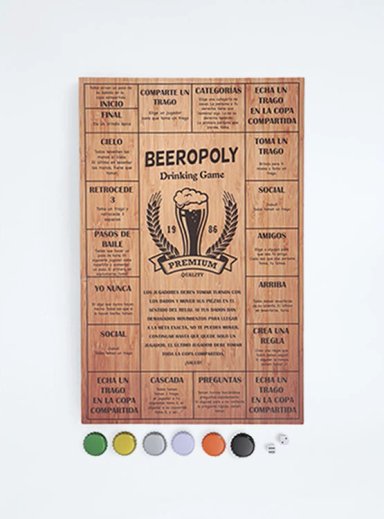 JUEGO DE MESA CLASSIC STUDIO BEEROPOLY - 2