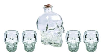 VASO RIPLEY HOME CALAVERA VIDRIO - 2