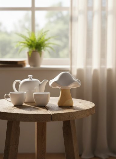 ADORNO RIPLEY HOME FIGURILLA HONGO MULTICOLOR - 3