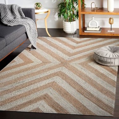 ALFOMBRA RIPLEY HOME ZIGZAG JUTE 170 X 240 CM