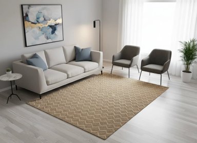 ALFOMBRA RIPLEY HOME COCOS JUTE 170 X 240 CM
