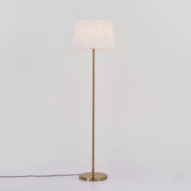 LÁMPARA DE PIE RIPLEY HOME DORADA PANTALLA BLANCA 150 CM - 2