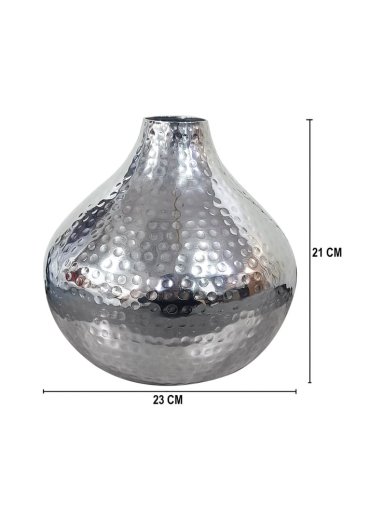CENTROS DE MESA RIPLEY HOME ALUMINIO PLATEADO - 3