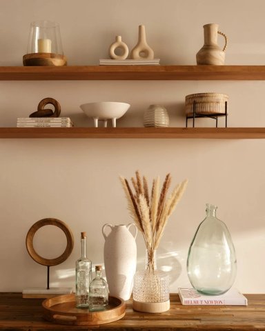 ADORNO MAISON LINETT ESCULTURA MADERA 41 CM - 3