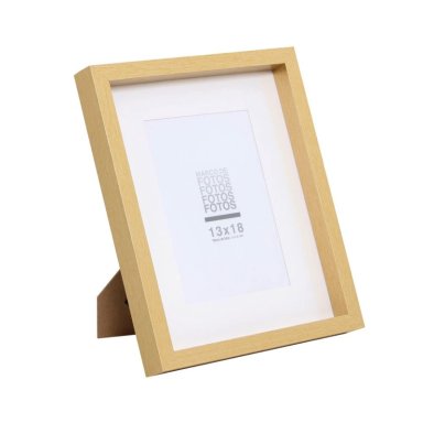 MARCO DE FOTO MADERA DORADO 20X25CM - 2
