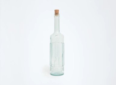BOTELLA MAISON LINETT VIDRIO CORCHO 33 CM