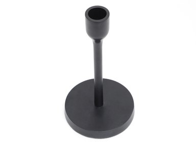 CANDELABRO MAISON LINETT ALUMINIO NEGRO 20 CM - 2