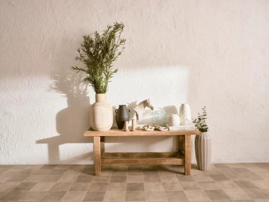FLORERO MAISON LINETT MADERA CAFÉ 40 CM - 3