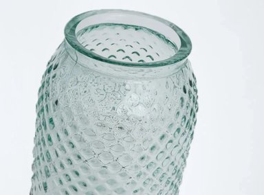 JARRON MAISON LINETT ROMBOS TRANSPARENTE L VIDRIO - 2