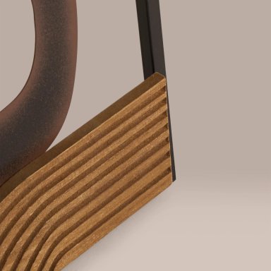 ESCULTURA RIPLEY HOME FLORES NEGRA 30X50 - 2