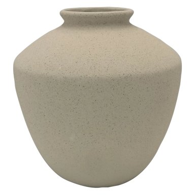 JARRÓN MAISON LINETT TEXTURA IVORY M