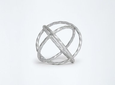 ADORNO RIPLEY HOME AROS PLATEADO 16CM - 2