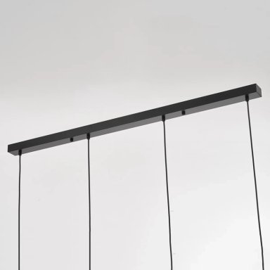 LÁMPARA DE TECHO RIPLEY HOME 4 FOCOS NEGRA 200X96 CM - 6