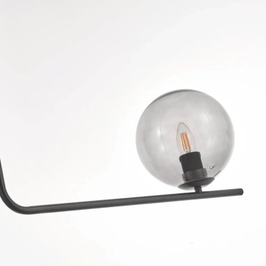 LÁMPARA DE TECHO RIPLEY HOME 2 FOCOS NEGRA 82X109 CM - 8
