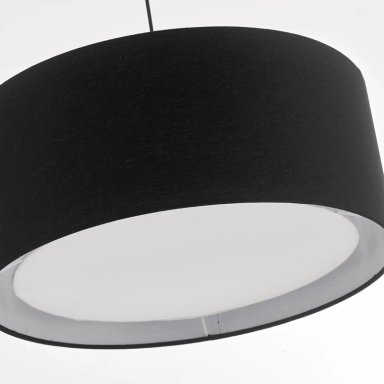 LÁMPARA DE TECHO RIPLEY HOME COLGANTE NEGRA 120 CM - 4