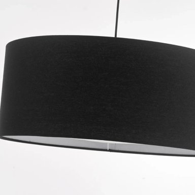 LÁMPARA DE TECHO RIPLEY HOME COLGANTE NEGRA 120 CM - 6