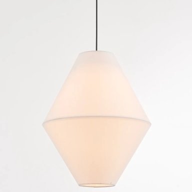 LÁMPARA DE TECHO RIPLEY HOME ROMBO BLANCO 150 CM - 2