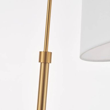 LAMPARA DE PIE RIPLEY HOME BASE DORADA 158CM - 6