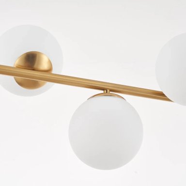 LÁMPARA DE TECHO RIPLEY HOME BOLA BLANCA 110X72 CM - 5
