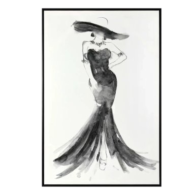 CUADRO RIPLEY HOME SILUETA MUJER 60 X 90 CM - 2