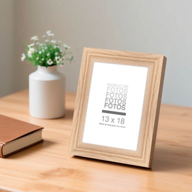 MARCO DE FOTO RIPLEY HOME MADERA NATURAL 13X18 CM - 2