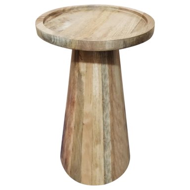 MESA DE APOYO MAISON LINETT MADERA 50CM NATURAL - 2