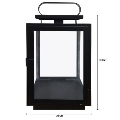 LAMPARÍN MAISON LINETT NEGRO 33CM - 4