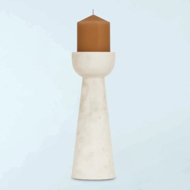 PORTAVELA MAISON LINETT MARMOL 25CM MAISON - 3
