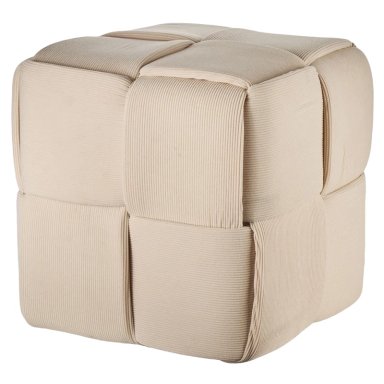PUFF RIPLEY HOME  POLIÉSTER, MADERA BEIGE - 2