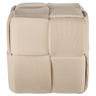 PUFF RIPLEY HOME  POLIÉSTER, MADERA BEIGE - 3