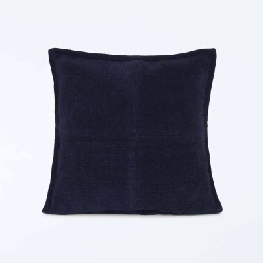 COJÍN RIPLEY HOME CHENILLE CRUZ AZUL 45 X 45 CM - 3