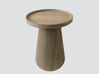 MESA DE APOYO RIPLEY HOME REDONDA CAFÉ 45 X 45 CM - 2