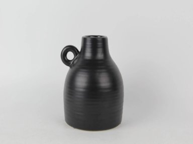 JARRÓN RIPLEY HOME ASA NEGRO 14 X 17 X 13 CM