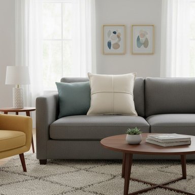 COJÍN RIPLEY HOME NEW VELVET CRUZ IVORY 42 X 42 CM - 4